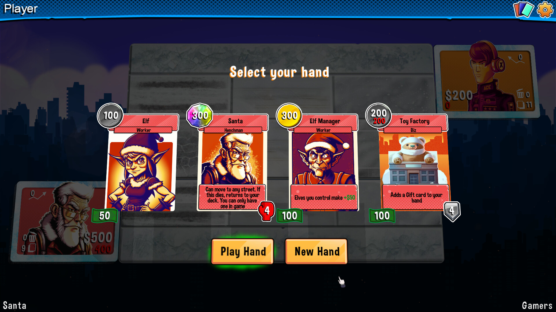 Urban Cards: Christmas Faction screenshot screenshot 2