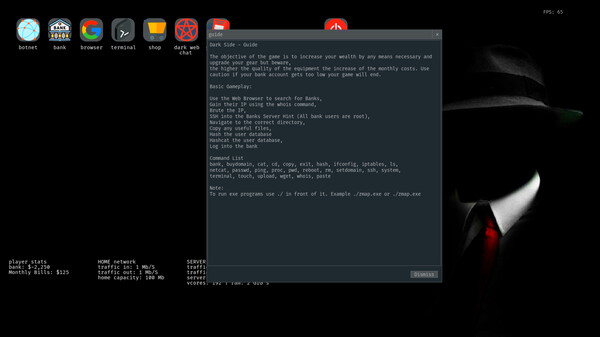 Скриншот из darkside
