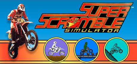 Super Scramble Simulator (Amiga/C64/CPC/Spectrum) Cover Image