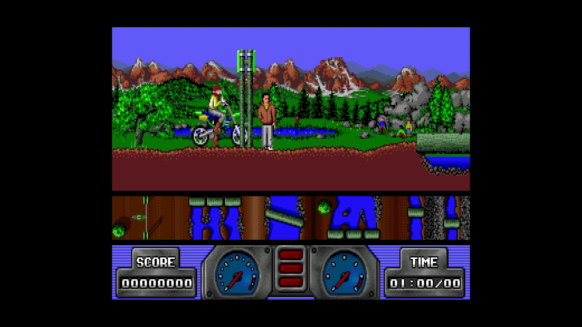 Super Scramble Simulator (Amiga/C64/CPC/Spectrum) screenshot 1