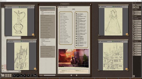 Fantasy Grounds - Spectacular Settlements for steam Fantasy Grounds - Spectacular Settlements for steam