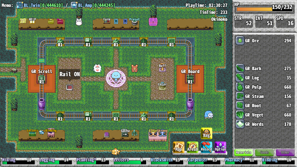 The RailIdle screenshot 2
