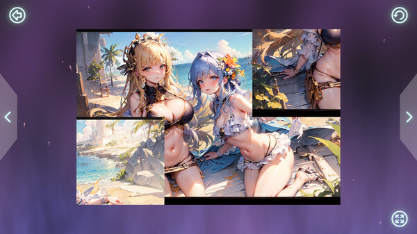 Скриншот из Hyper Hentai Bikini Party