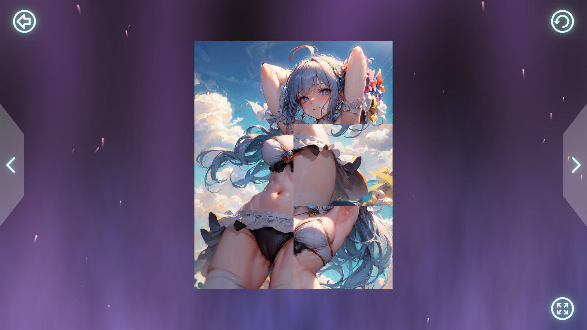 Hyper Hentai Bikini Party screenshot 1