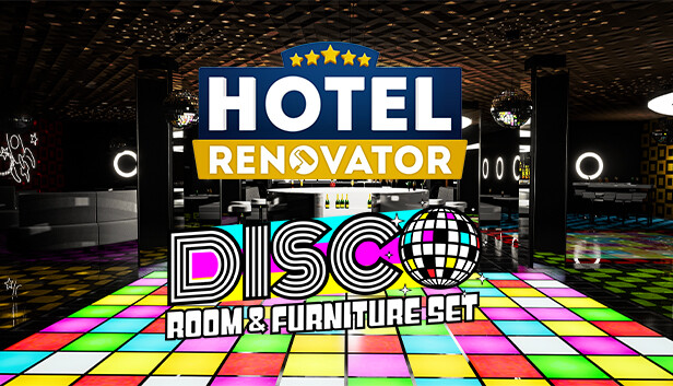 Hotel Renovator - Disco Room & Furniture Set