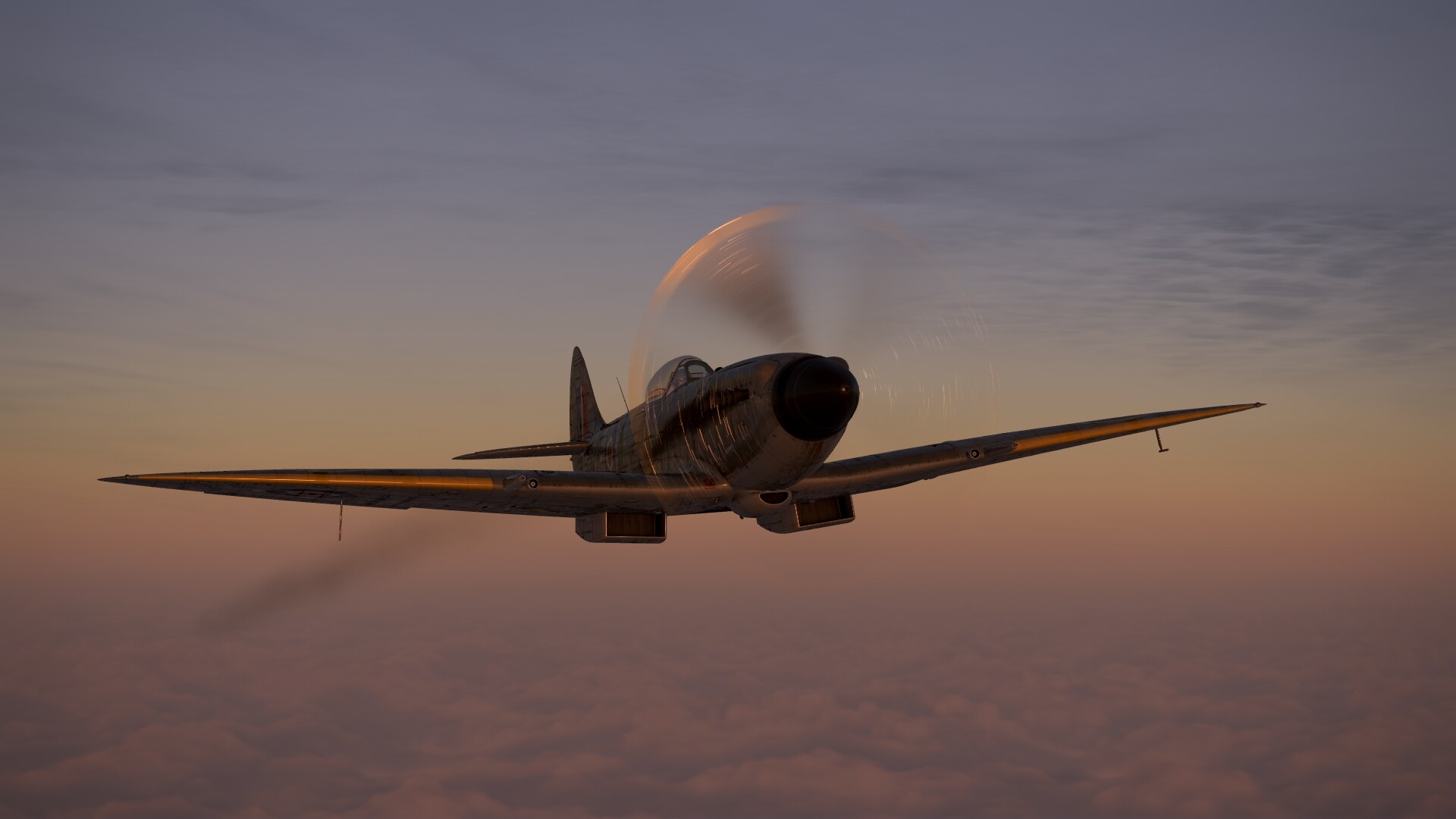 IL-2 Sturmovik: Spitfire Mk.XIVe with Teardrop Canopy screenshot screenshot 7