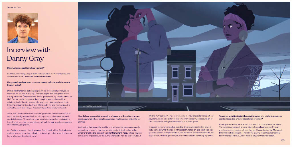 Desta: The Memories Between - Digital Art Book screenshot screenshot 3