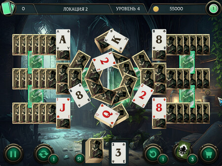 Скриншот из Mystery Solitaire. Cthulhu Mythos 2