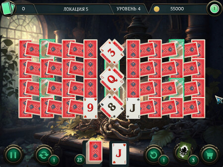 Скриншот из Mystery Solitaire. Cthulhu Mythos 2