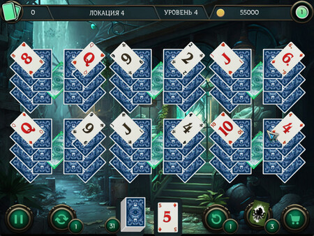 Скриншот из Mystery Solitaire. Cthulhu Mythos 2