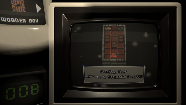 Sequential Dungeon game for Linux 1