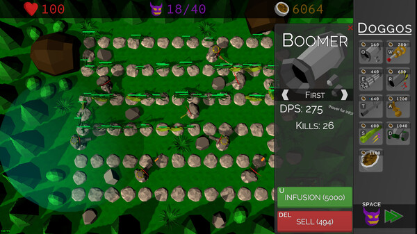 Скриншот из Doggo Garden Defense