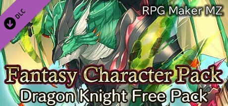 RPG Maker MZ - Fantasy Character Pack - Dragon Knight Free Pack