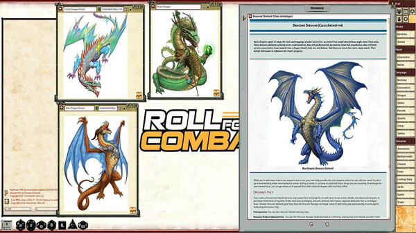 Fantasy Grounds - Battlezoo Ancestries: Dragons for steam Fantasy Grounds - Battlezoo Ancestries: Dragons for steam