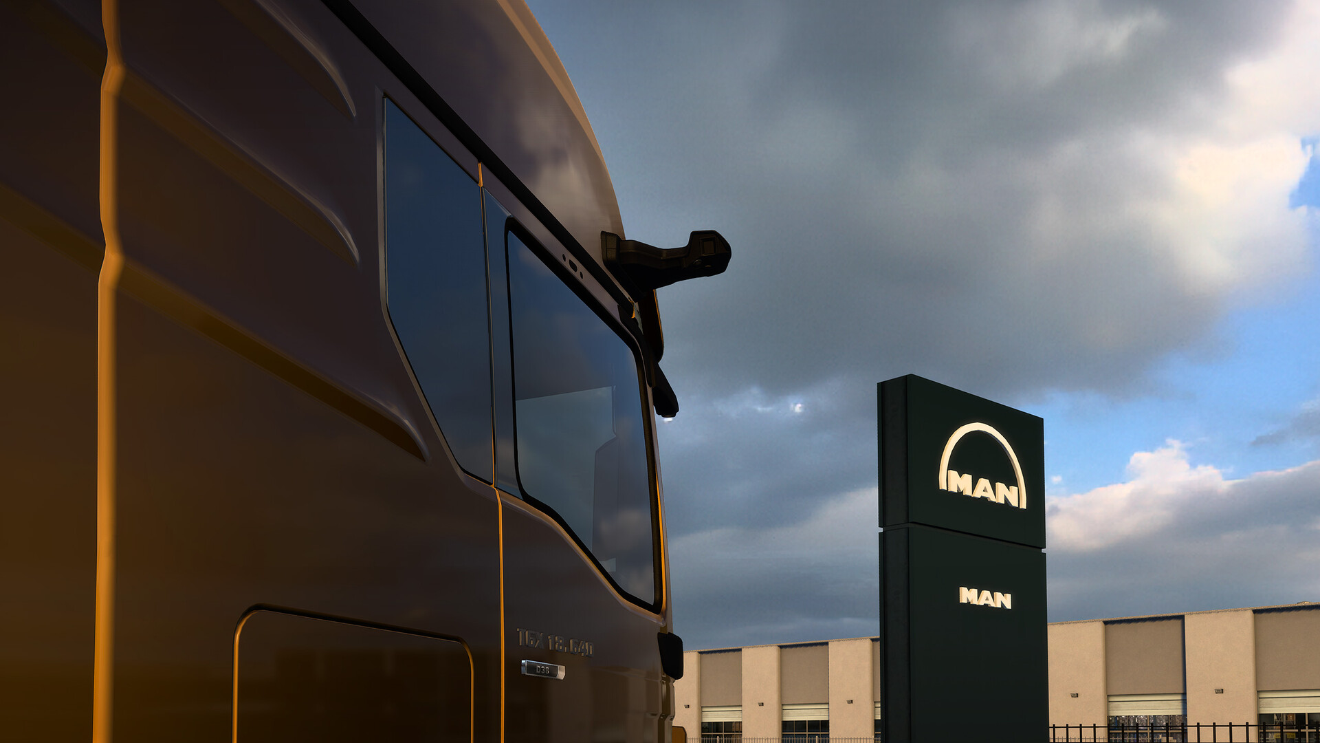 Euro Truck Simulator 2 - MAN TGX screenshot screenshot 1