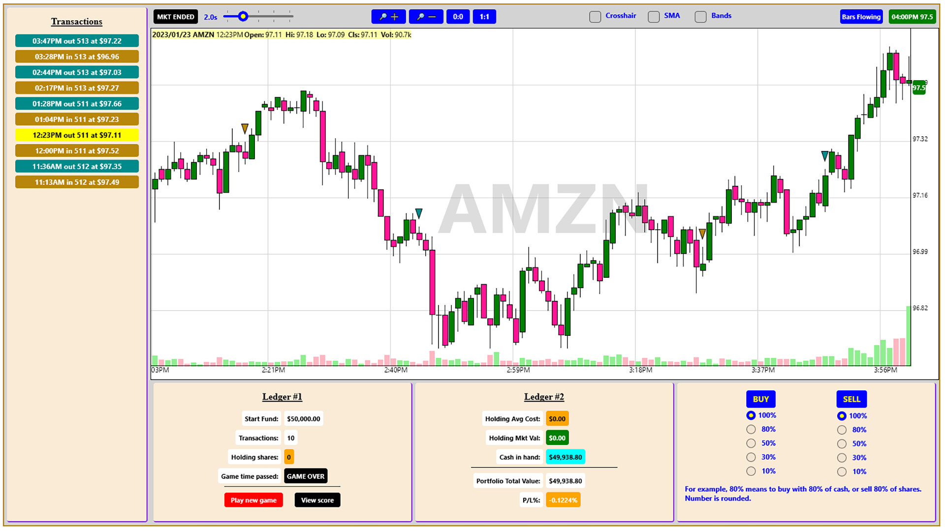 PLATO'S DISCIPLE ON WALL STREET (WITH 20 PLAYPACKS) Demo #2