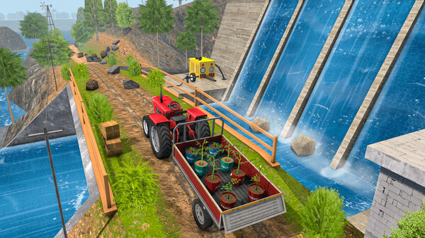 Скриншот из VR Tractor Farming