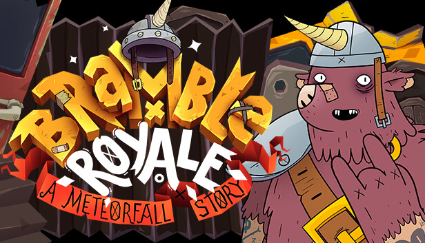 Capsule image of "Meteorfall: Bramble Royale" which used RoboStreamer for Steam Broadcasting