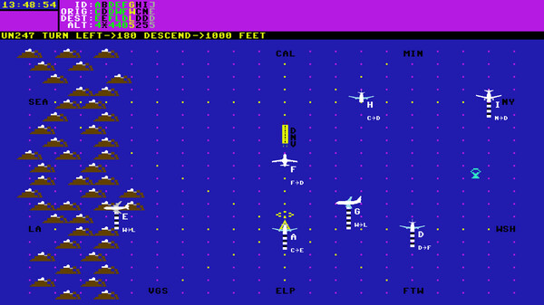 Kennedy Approach game for Linux 1