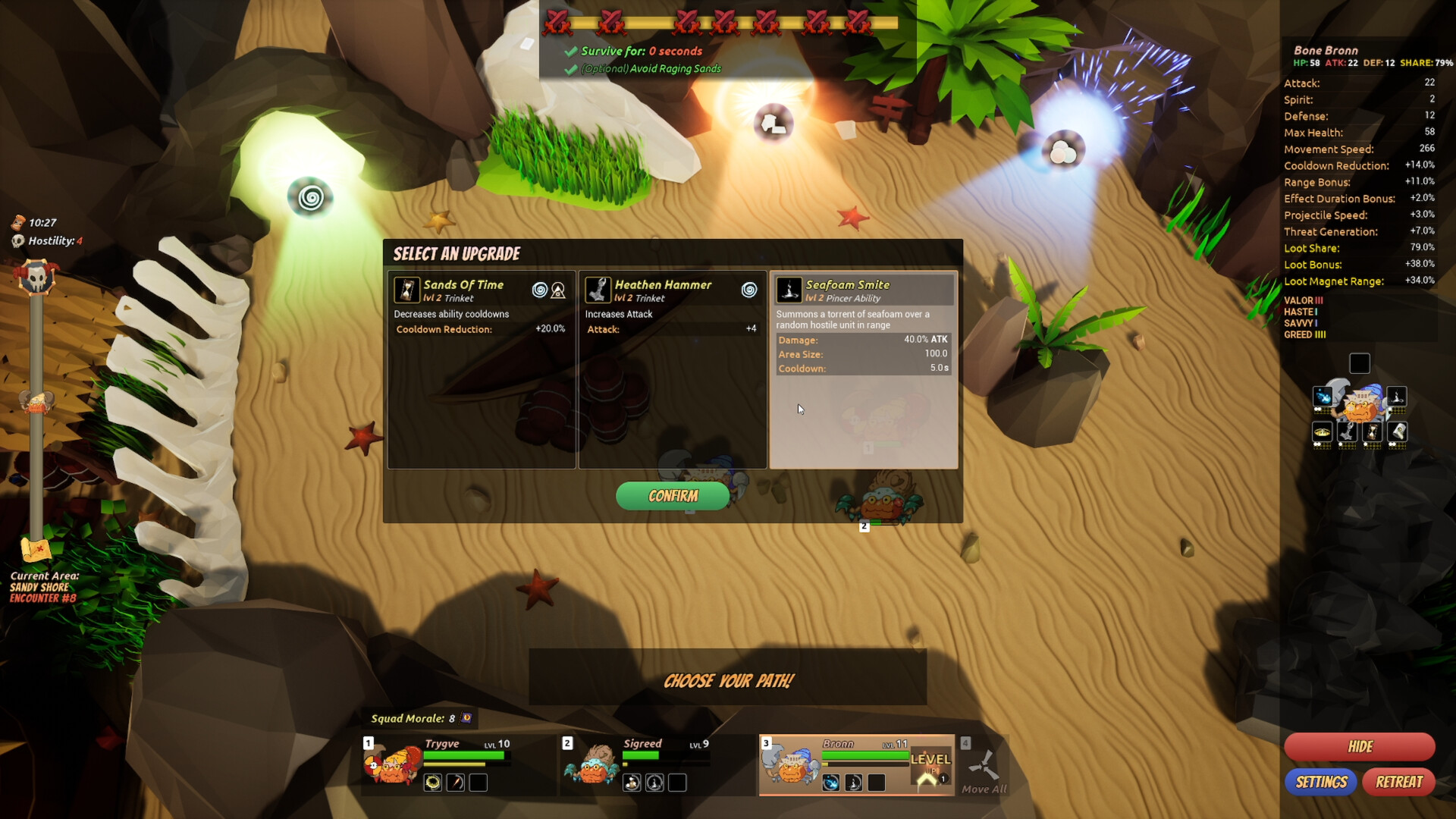 Crab Raid Tactics #8