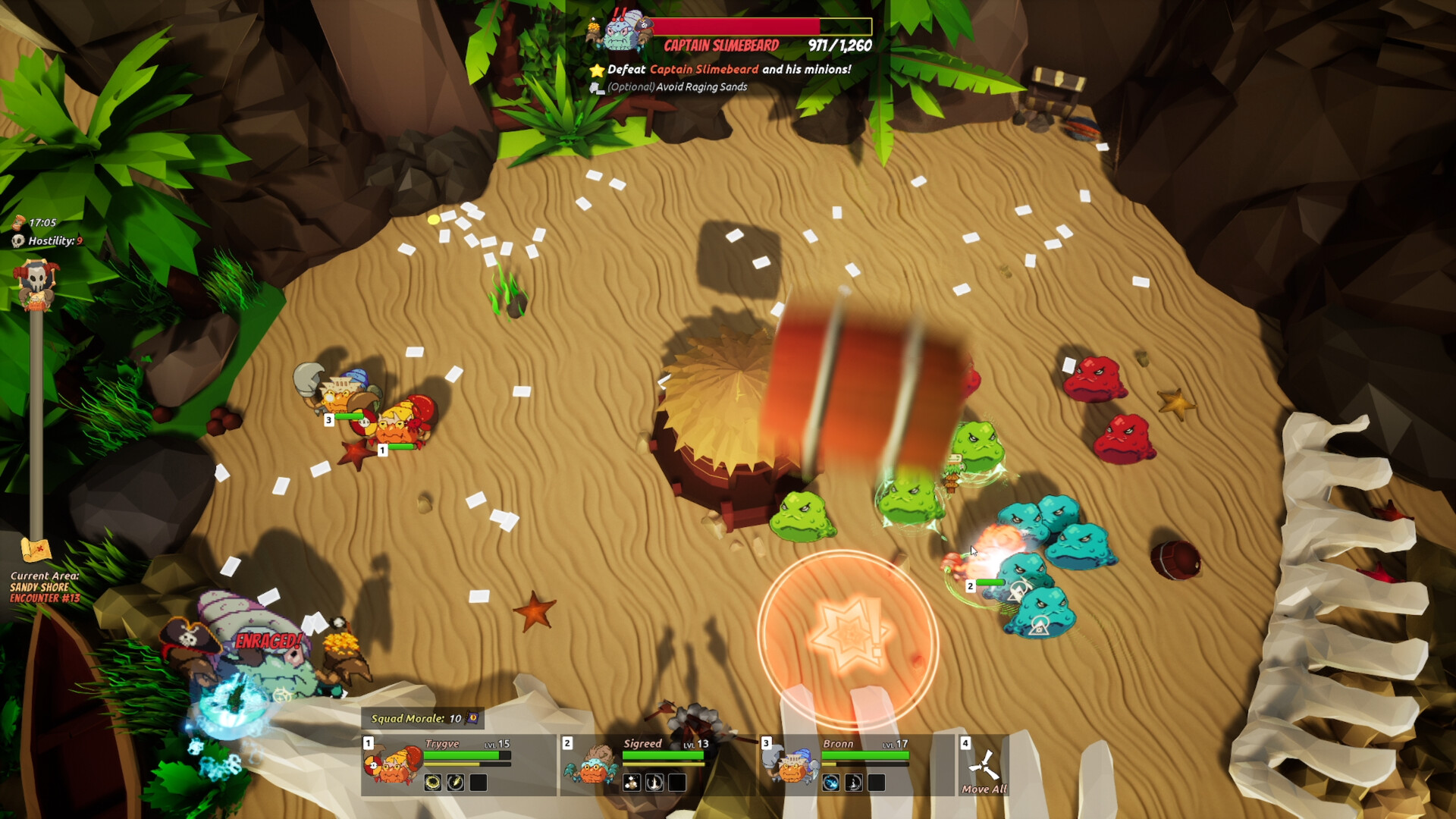 Crab Raid Tactics #2