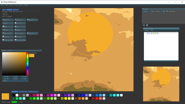 Pixel MilSword game for windows Pc 1