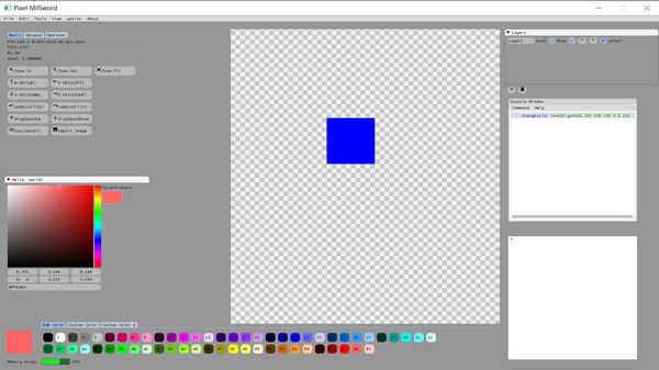 Pixel MilSwordfor windows and Linux 1