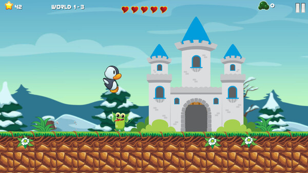 Run Penguin Run game for Linux 1