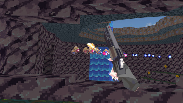 Скриншот из I Am Sakuya VR: Touhou FPS Game