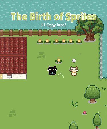 Hi Eggplant:The Birth of Sprites