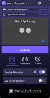 Eyeware Beam Webcam Edition game for windows Pc 1