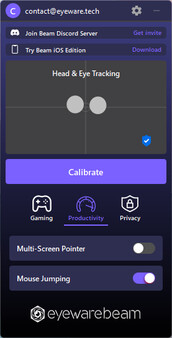 Eyeware Beam Webcam Editionfor windows and Linux 1