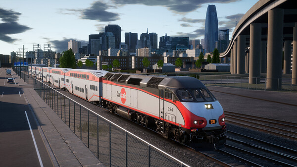 Train Sim World® 4 Compatible: Caltrain MP36PH-3C Baby Bullet Loco Add-On