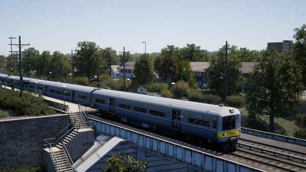 Train Sim World® 4 Compatible: LIRR M3 EMU Add-On for steam Train Sim World® 4 Compatible: LIRR M3 EMU Add-On for steam
