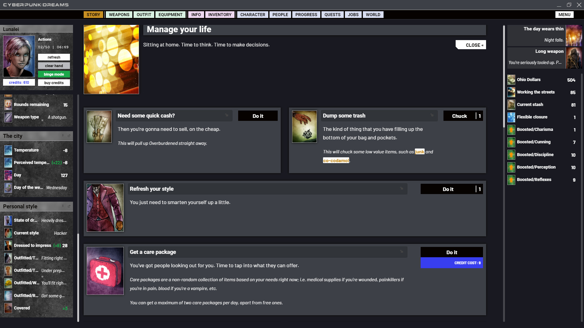 cyberpunkdreams // credit pack 04 // 50 #2