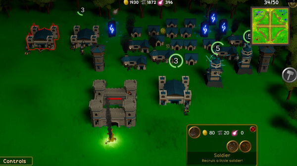 Скриншот из Castle War
