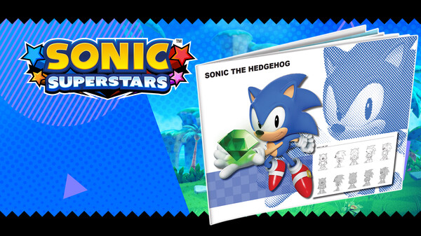 Sonic Superstars - Digital Artbook and mini-OST for steam