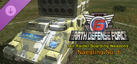 EARTH DEFENSE FORCE 6 - Air Raider Boarding Weapons: Naegling No. 6 banner image