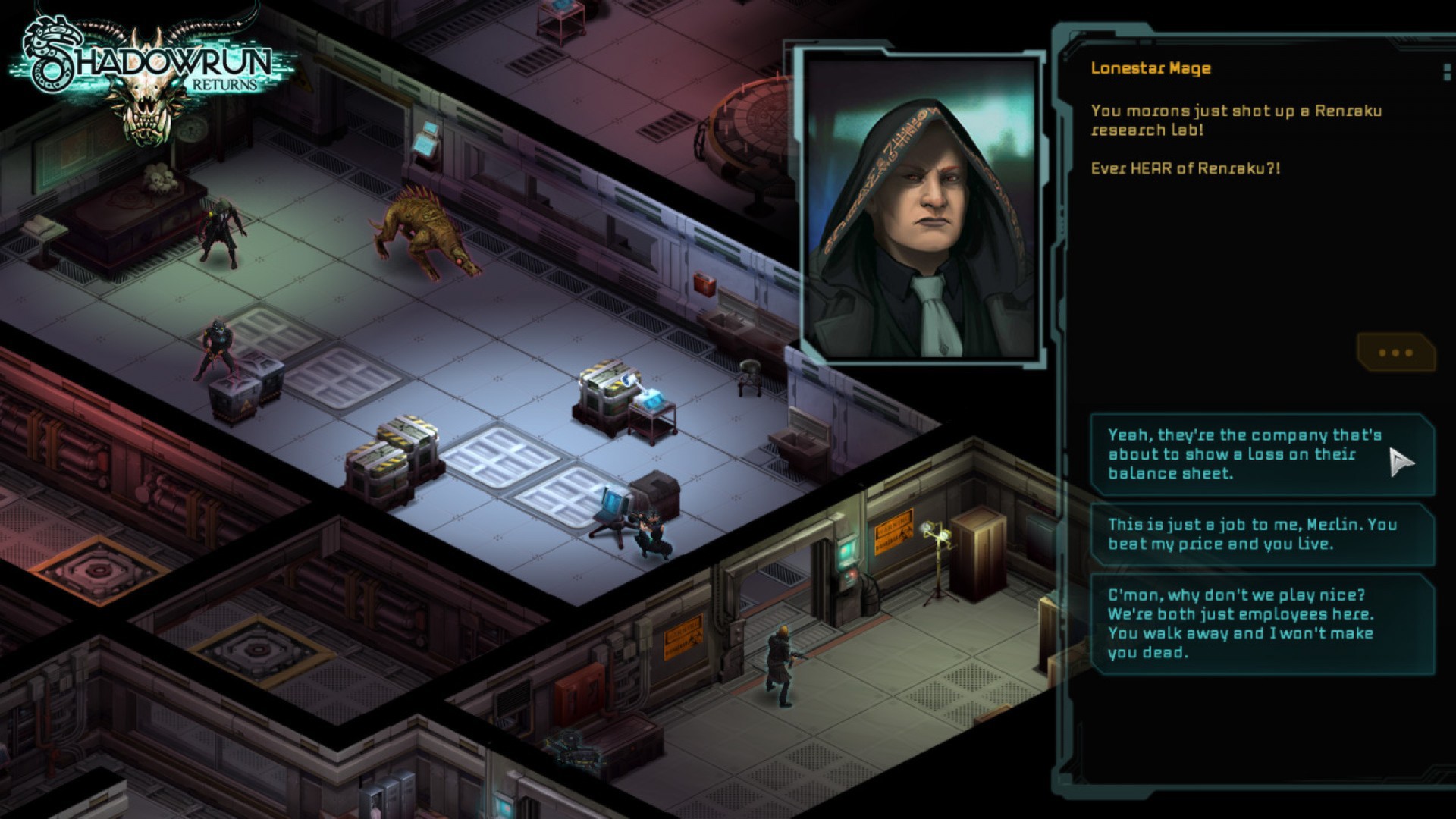 Shadowrun Returns on Steam