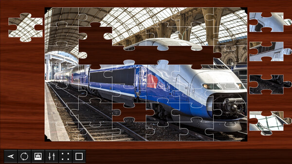 Jigsaw Puzzle World - Trains for steam