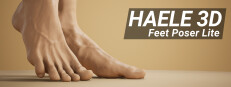 HAELE 3D - Feet Poses Lite - Drawing References 게임 이미지