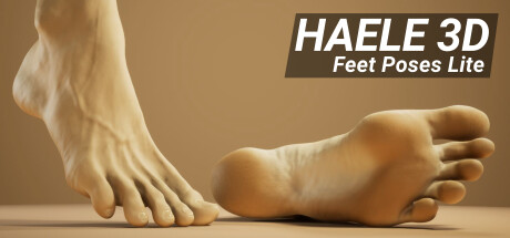 HAELE 3D - Feet Poses Lite - Drawing References banner