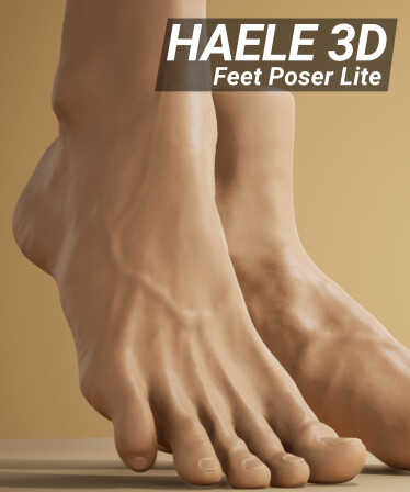 HAELE 3D - Feet Poser Lite