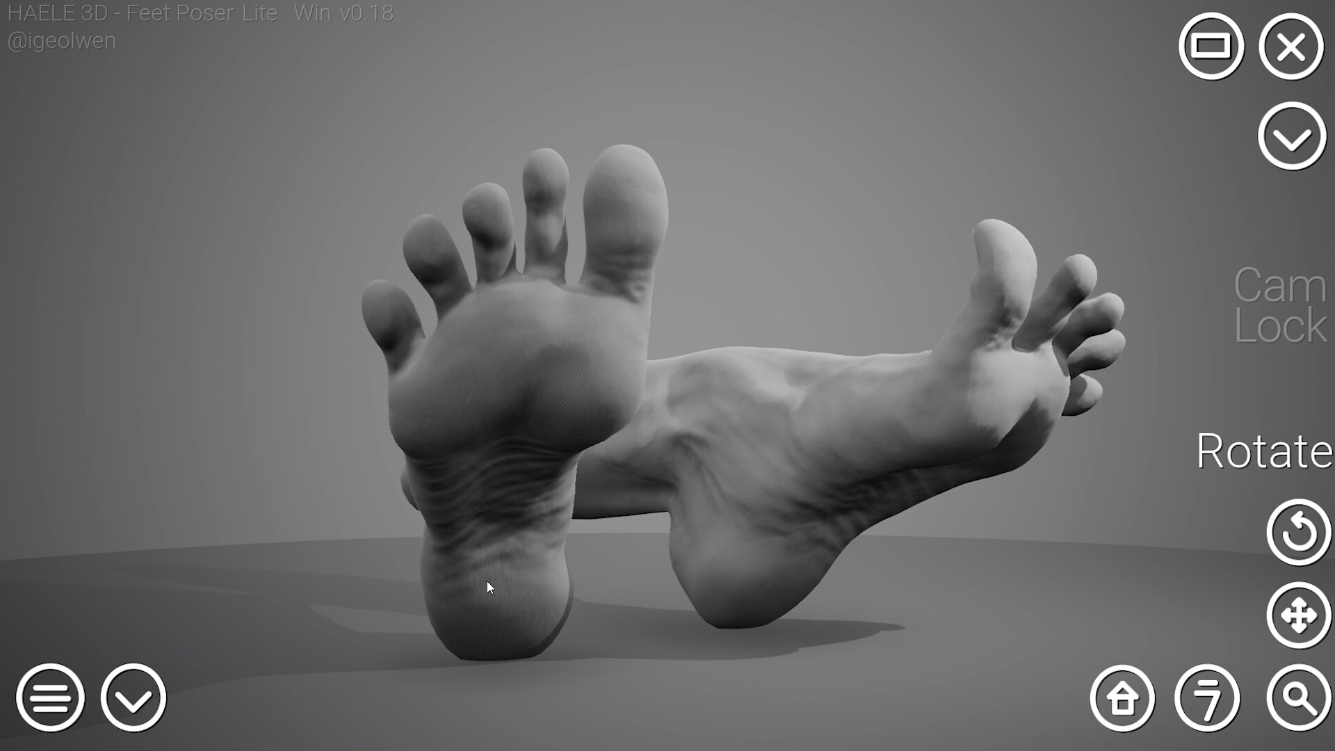 HAELE 3D - Feet Poser Lite screenshot screenshot 10
