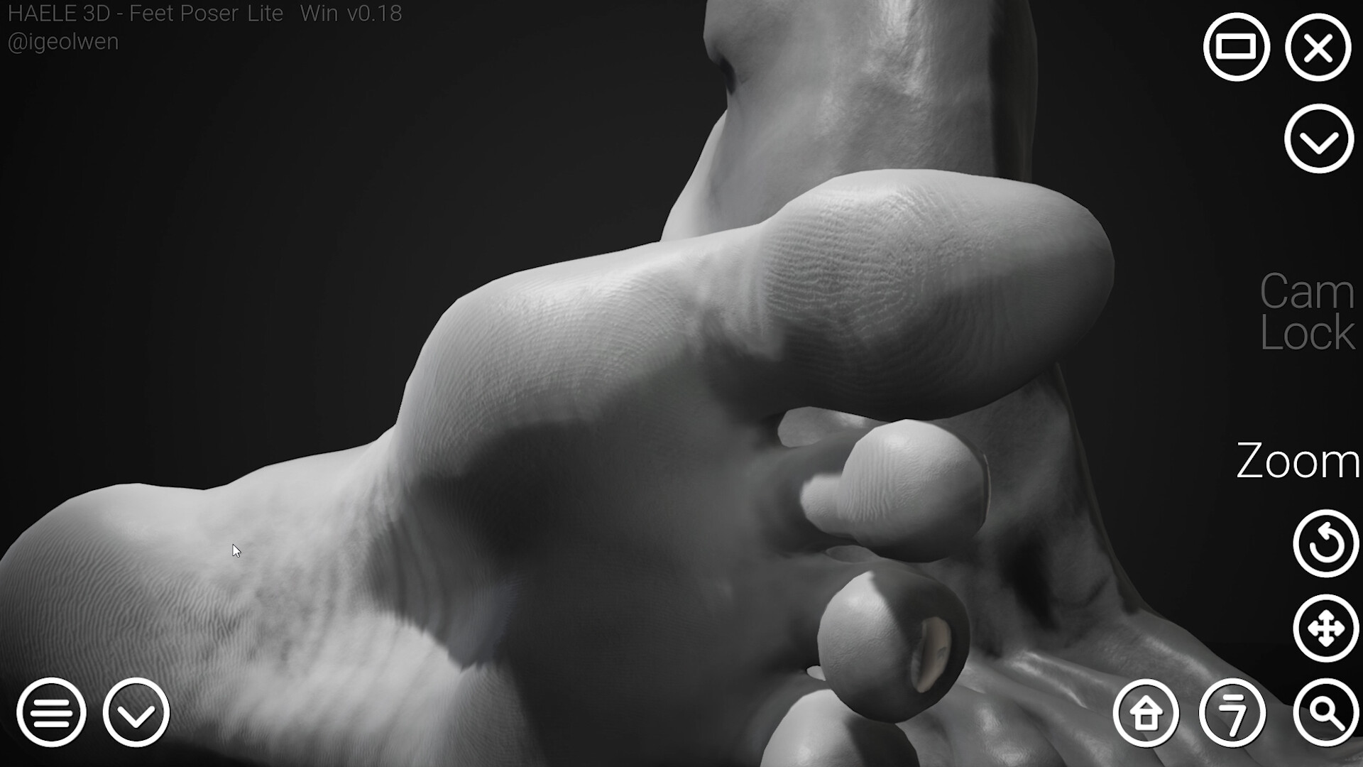 HAELE 3D - Feet Poser Lite screenshot screenshot 9