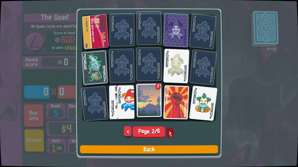 Screenshot of Balatro