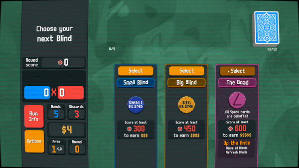 Screenshot of Balatro