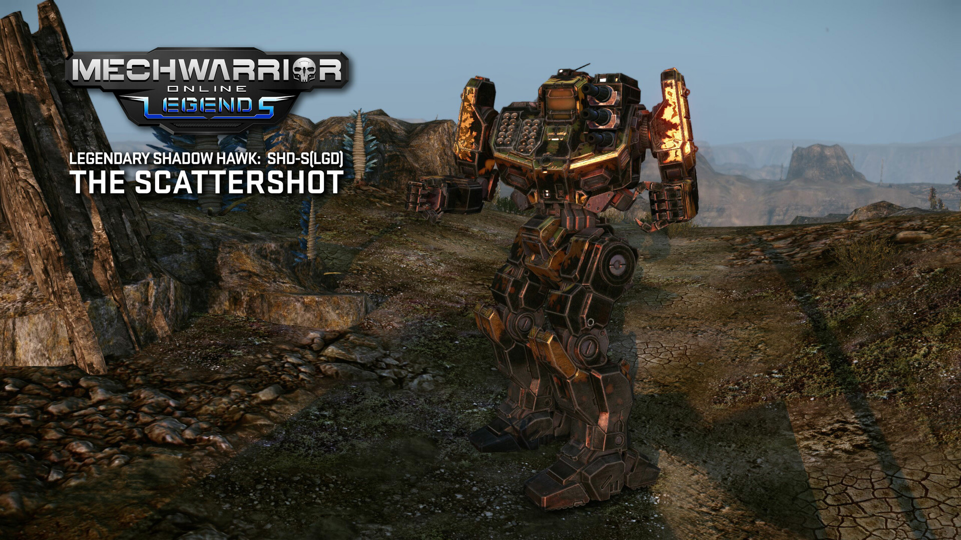 MechWarrior Online™ - Scattershot Legendary Mech Pack #0