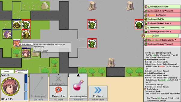 Screenshot of Quest for the Golden Candelabra