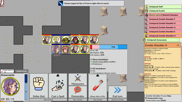 Screenshot of Quest for the Golden Candelabra